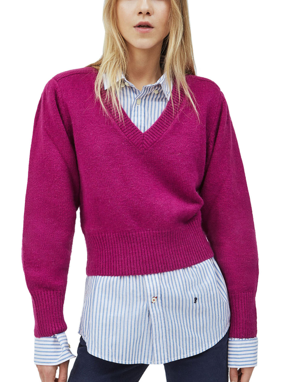 Maglioncini Fucsia Pepe Jeans