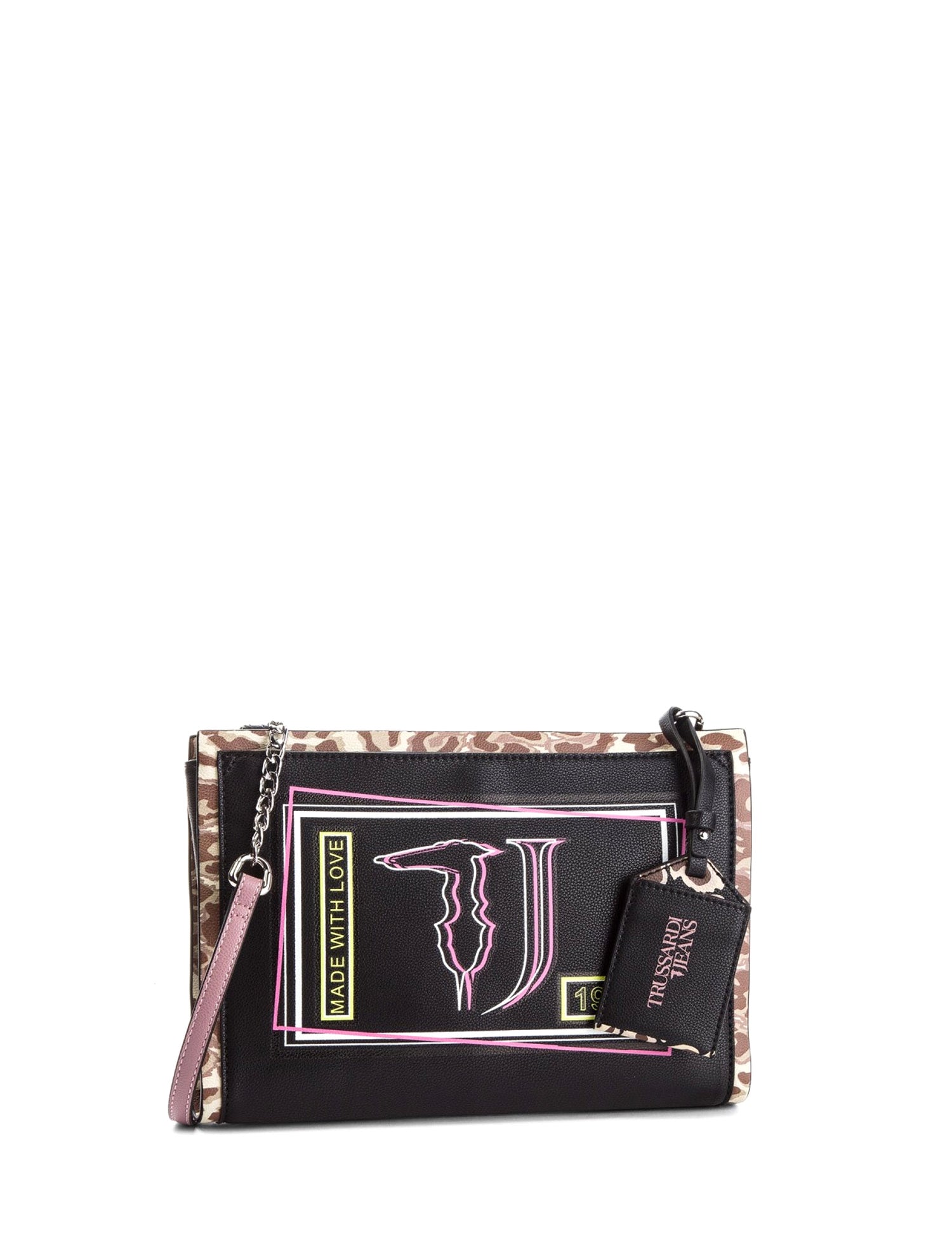 Tracolla Nero Trussardi Jeans