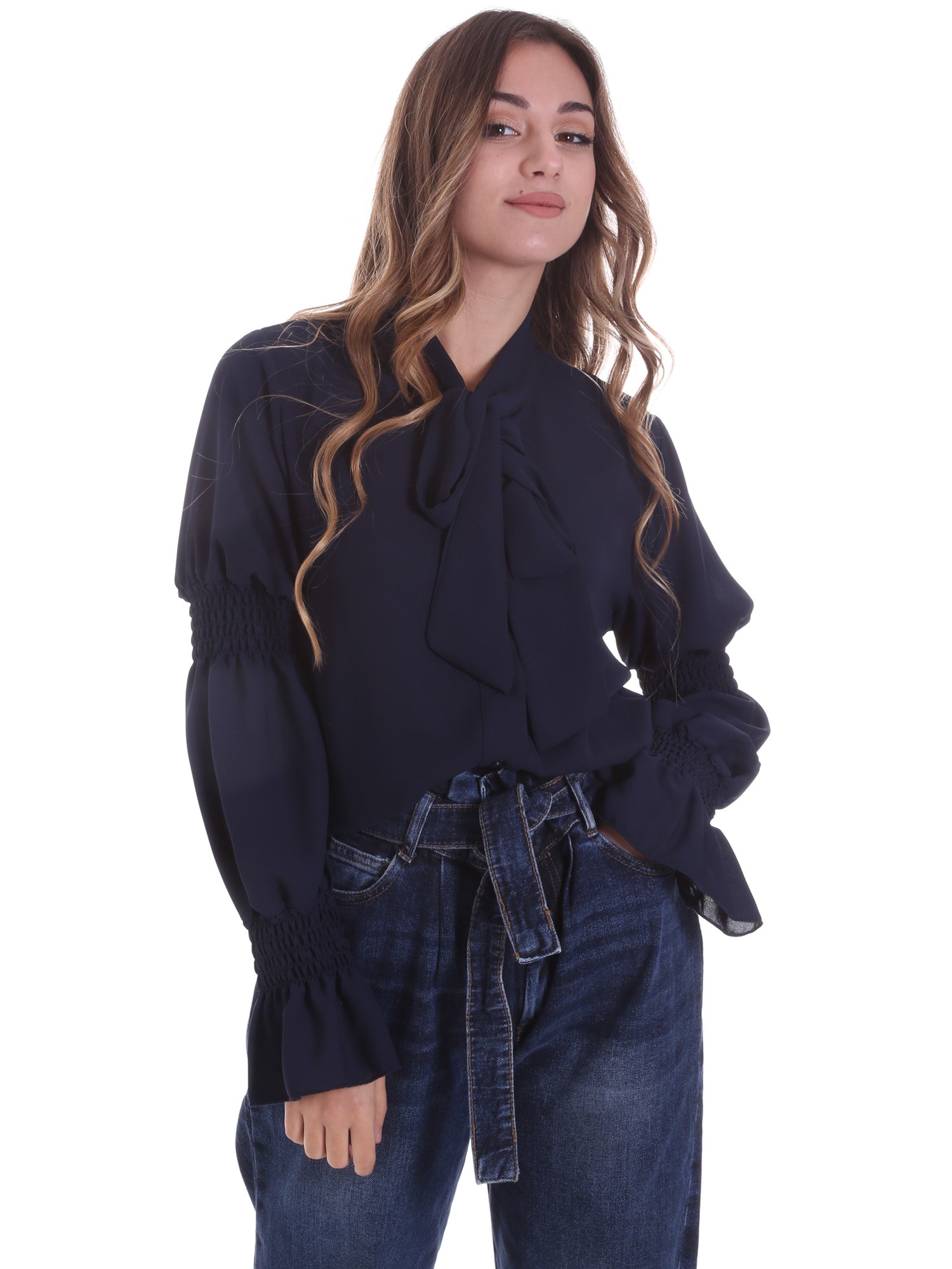 Bluse Blu Gaudi Jeans