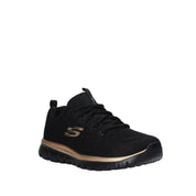 Scarpe da ginnastica Nero Oro Skechers