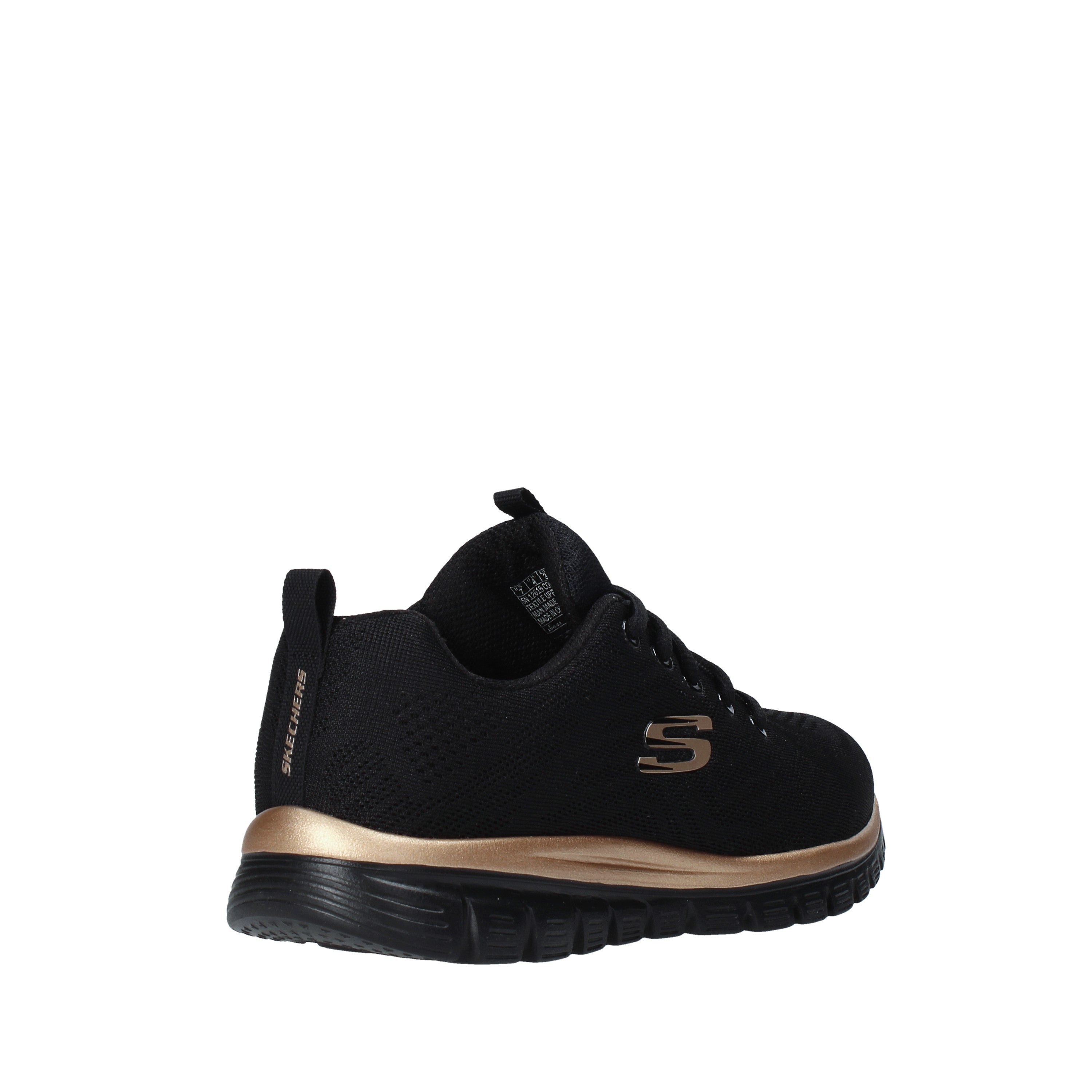 Scarpe da ginnastica Nero Oro Skechers