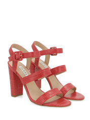 Sandali tacco Rosso Guess
