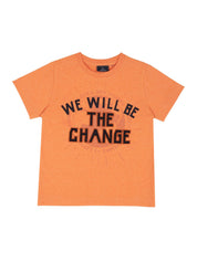T-shirt Arancio Chicco