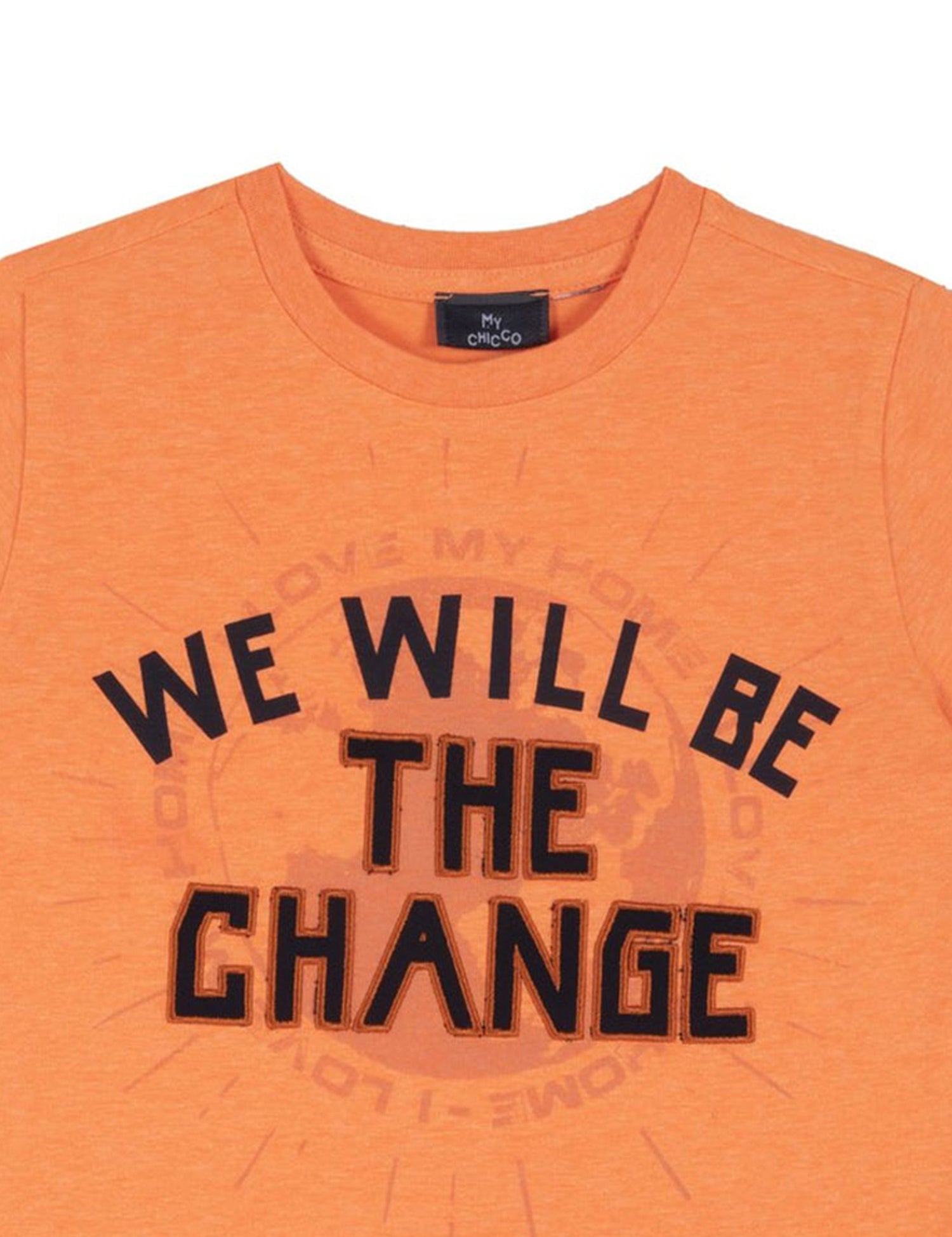 T-shirt Arancio Chicco