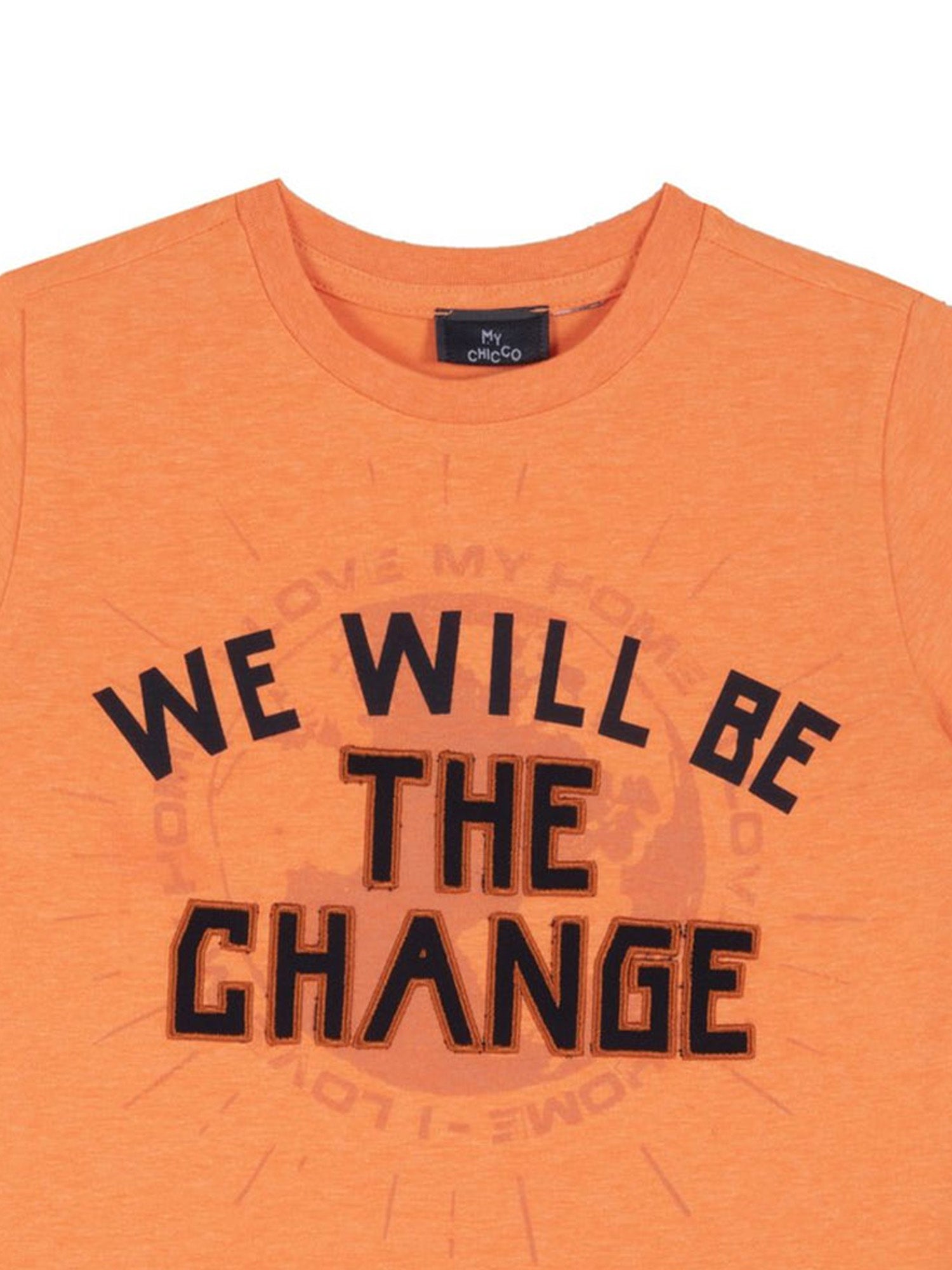 T-shirt Arancio Chicco