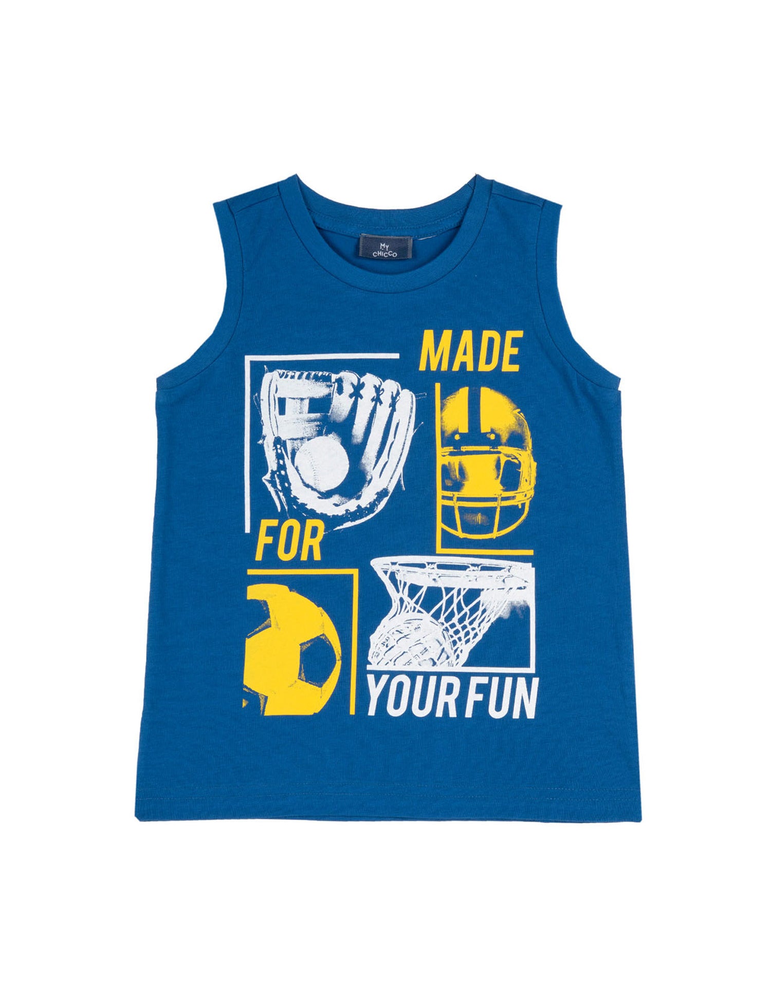 Top e canotte Blu Chicco