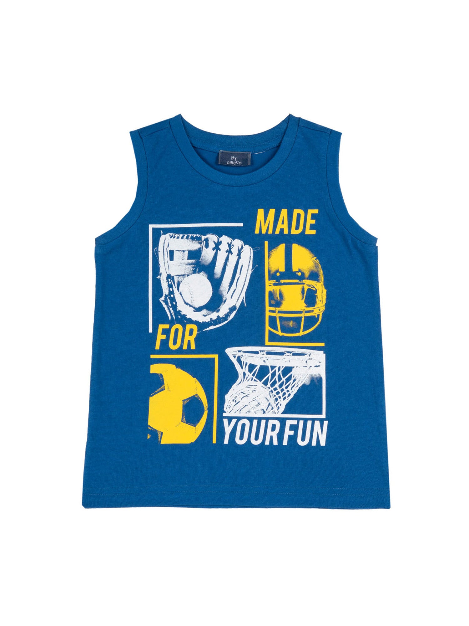 Top e canotte Blu Chicco