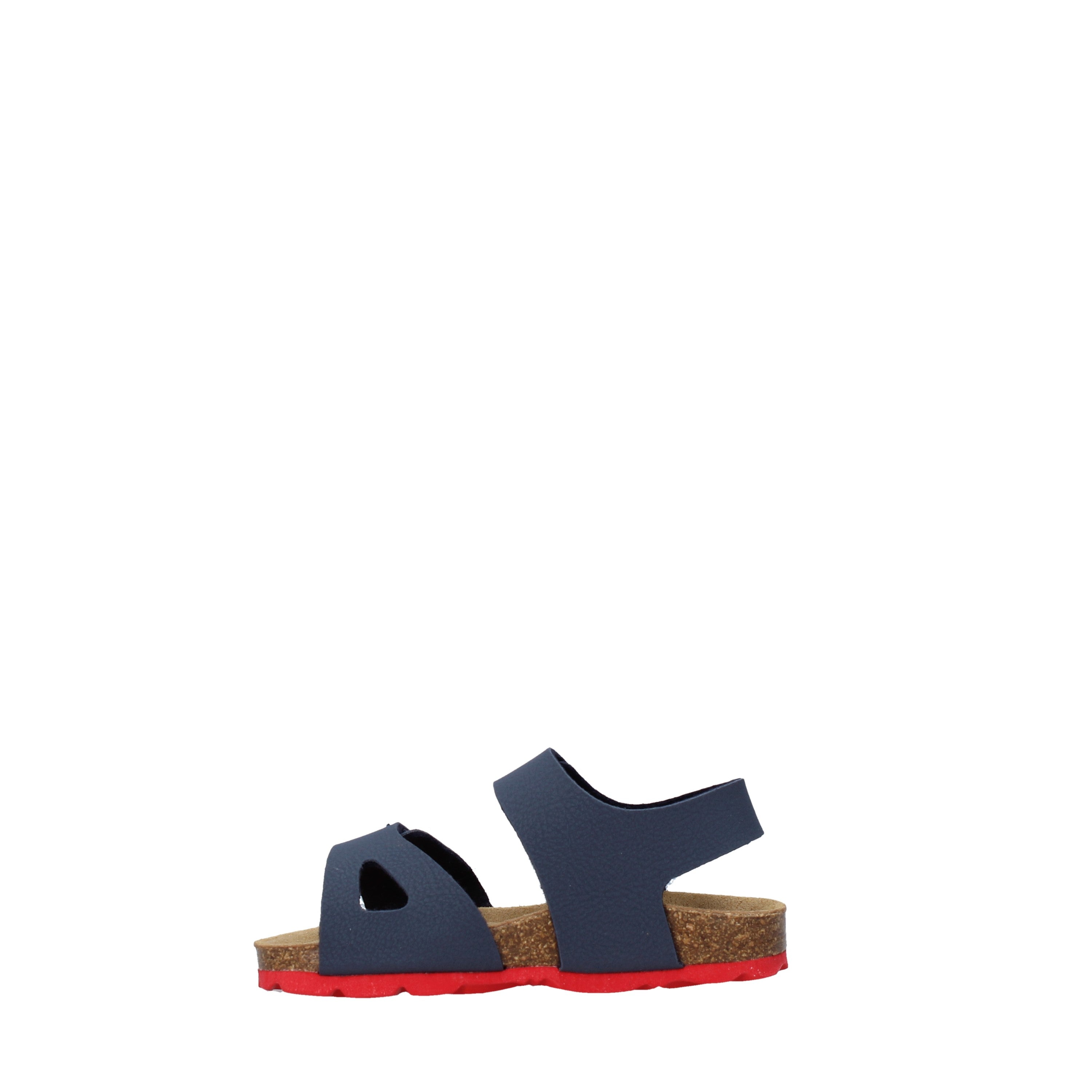 Sandali con strappi Blu Grunland Junior