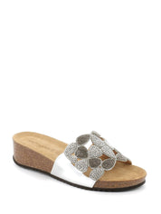 Sandali Argentato Grunland