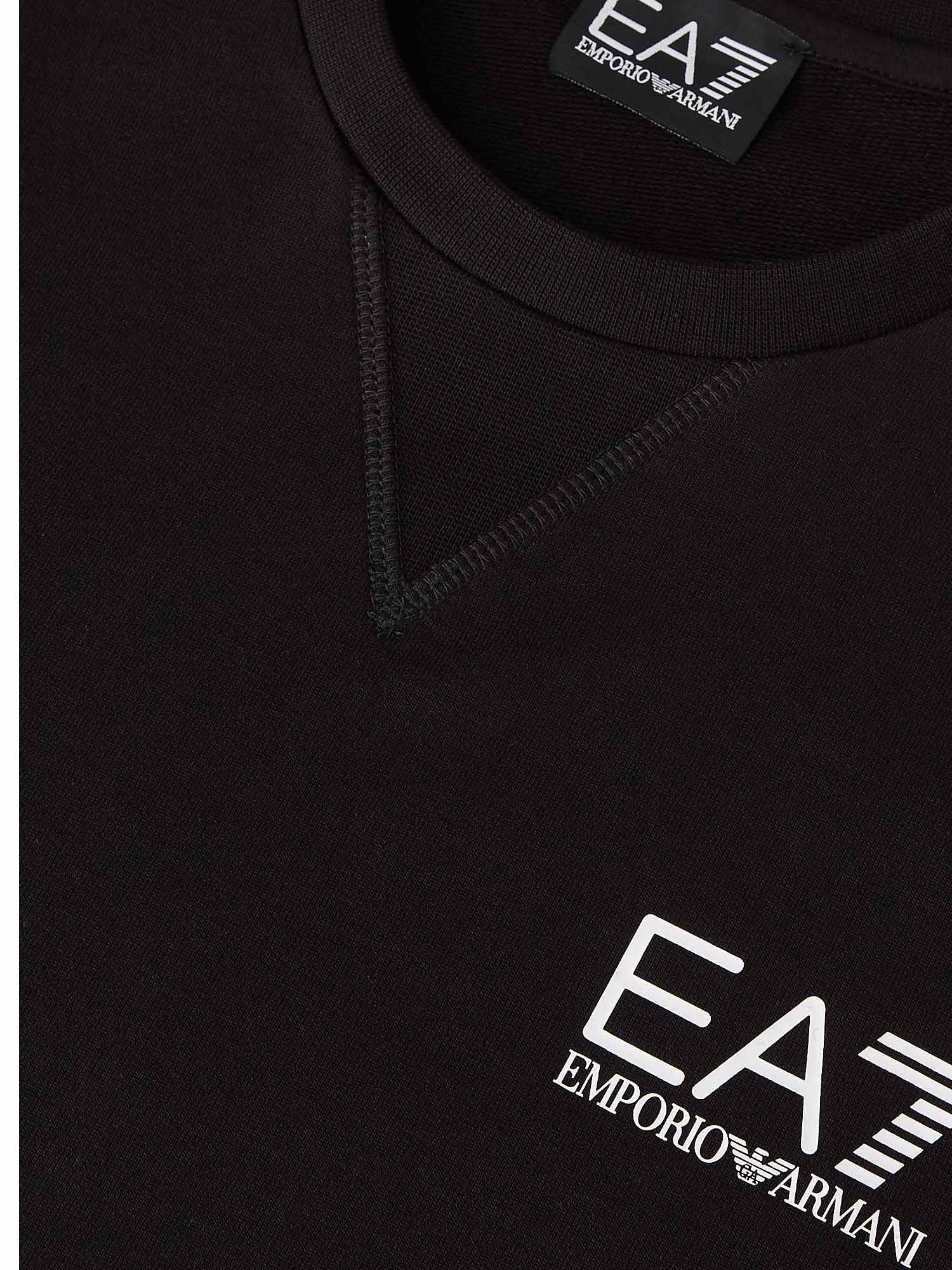 Felpe Nero Ea7 Emporio Armani