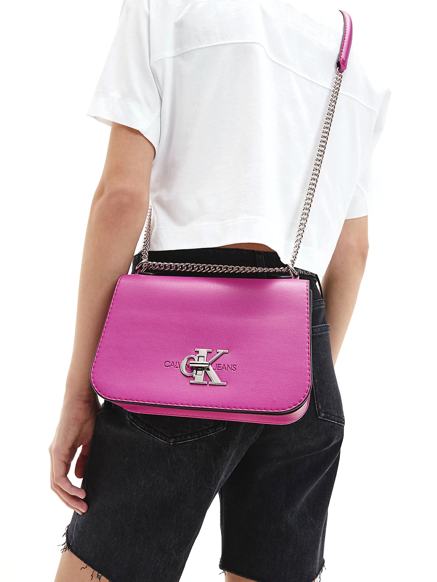 Tracolla Rosa Calvin Klein Jeans