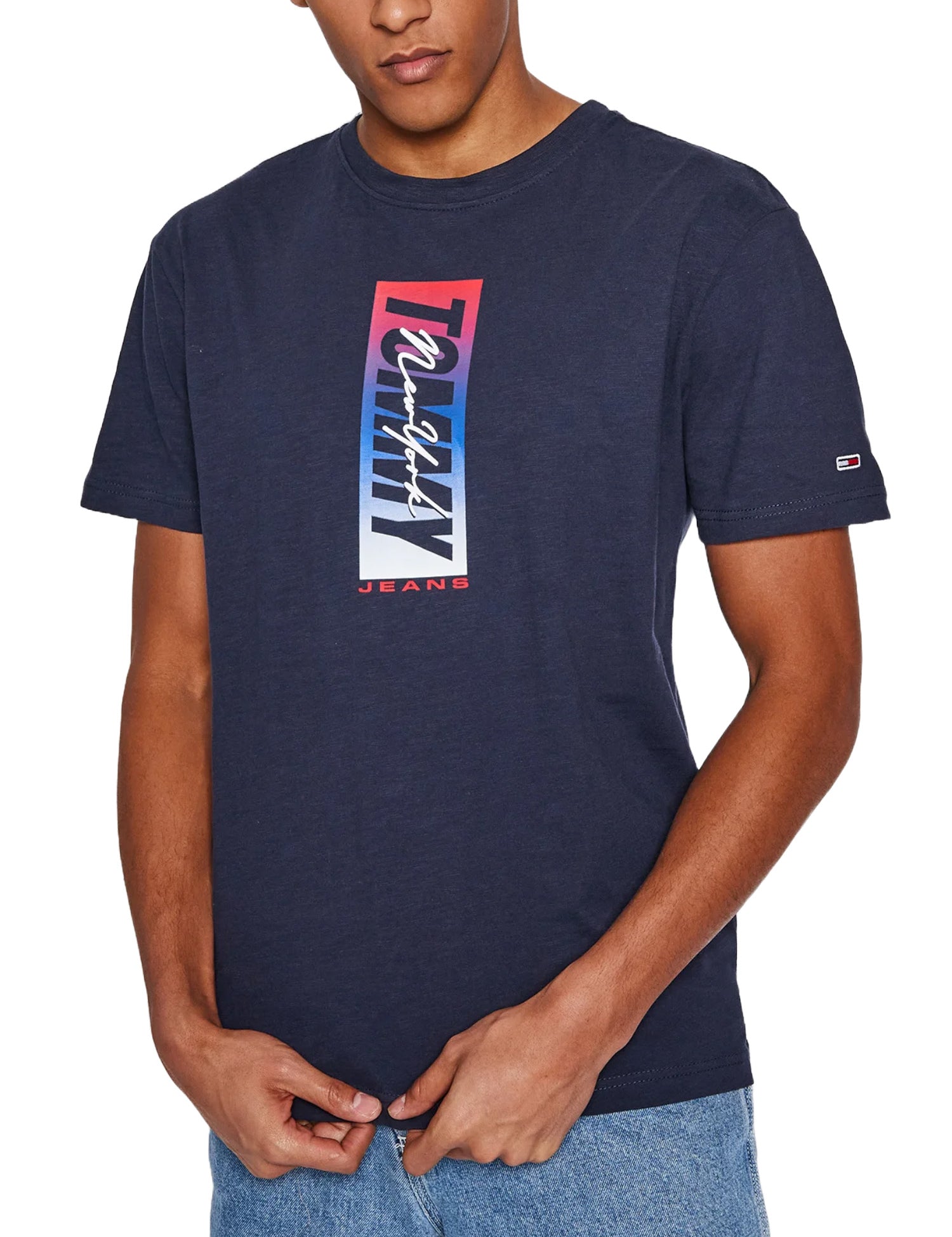 T-shirt Blu Tommy Jeans