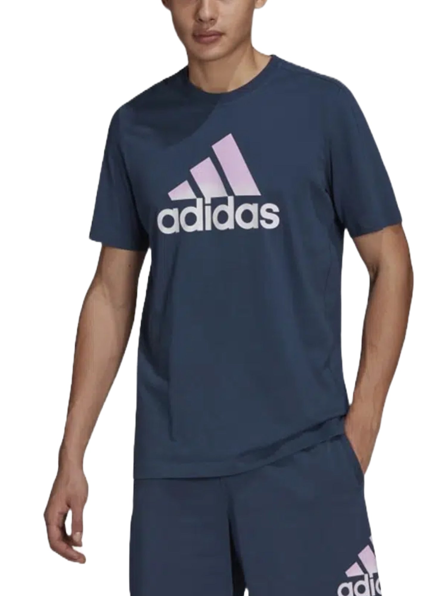 T-shirt Blu Adidas Performance