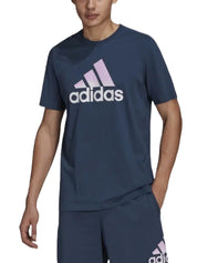 T-shirt Blu Adidas Performance