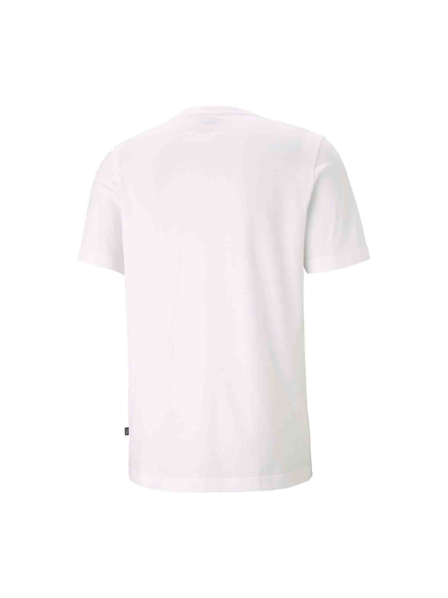 T-shirt Bianco Nero Puma