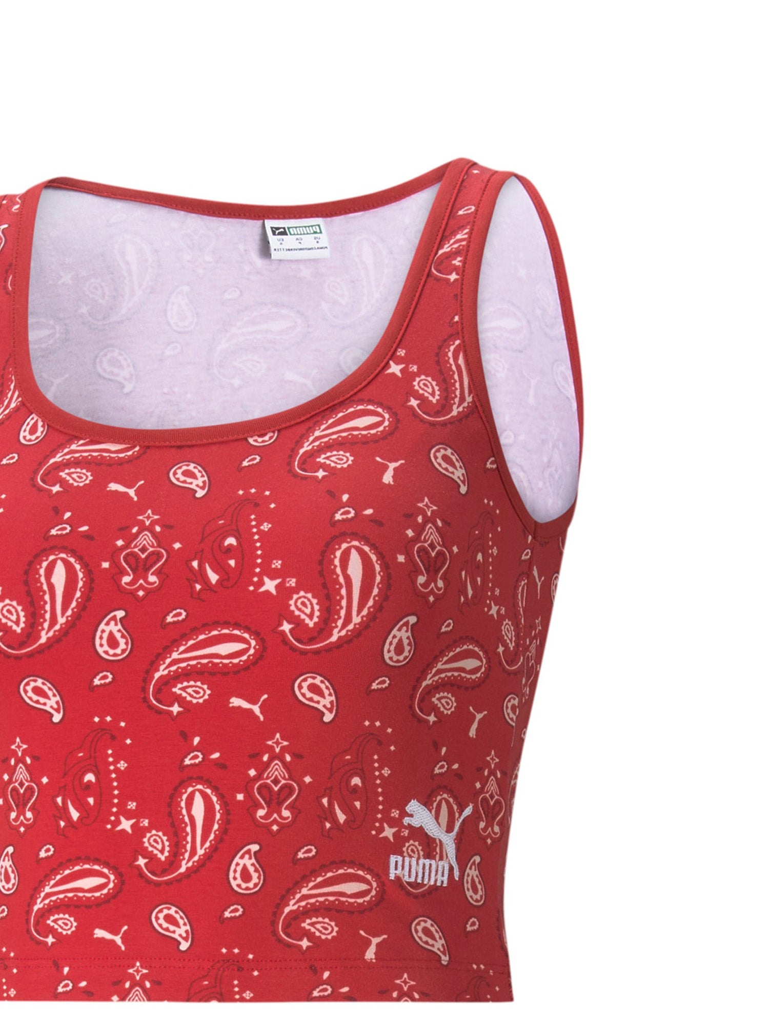 Top e canotte Rosso Puma