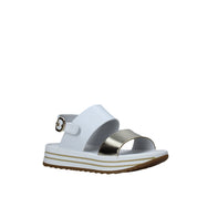 Sandali Bianco Oro Nero Giardini Junior