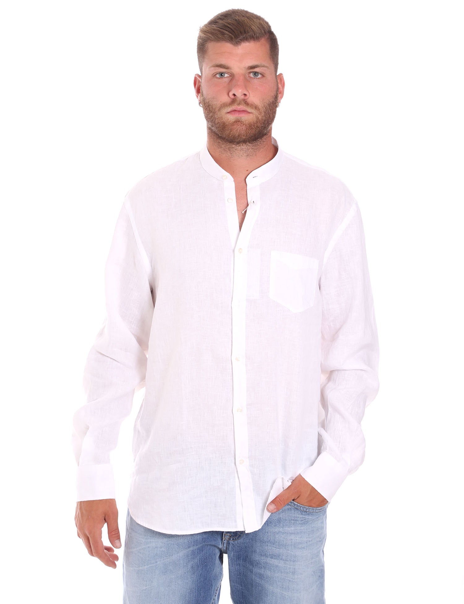 Camicie Bianco Trussardi Jeans