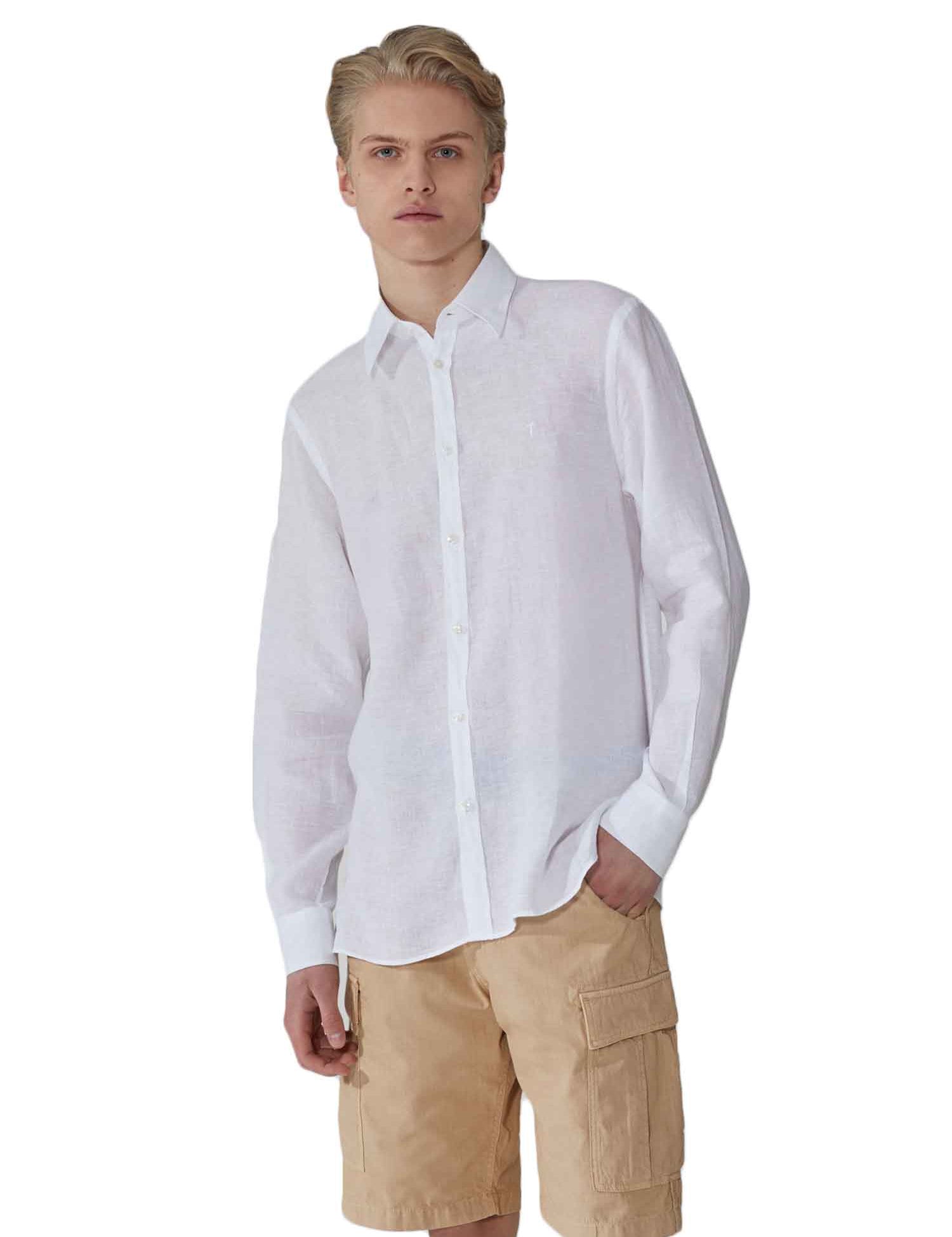 Camicie Bianco Trussardi Jeans