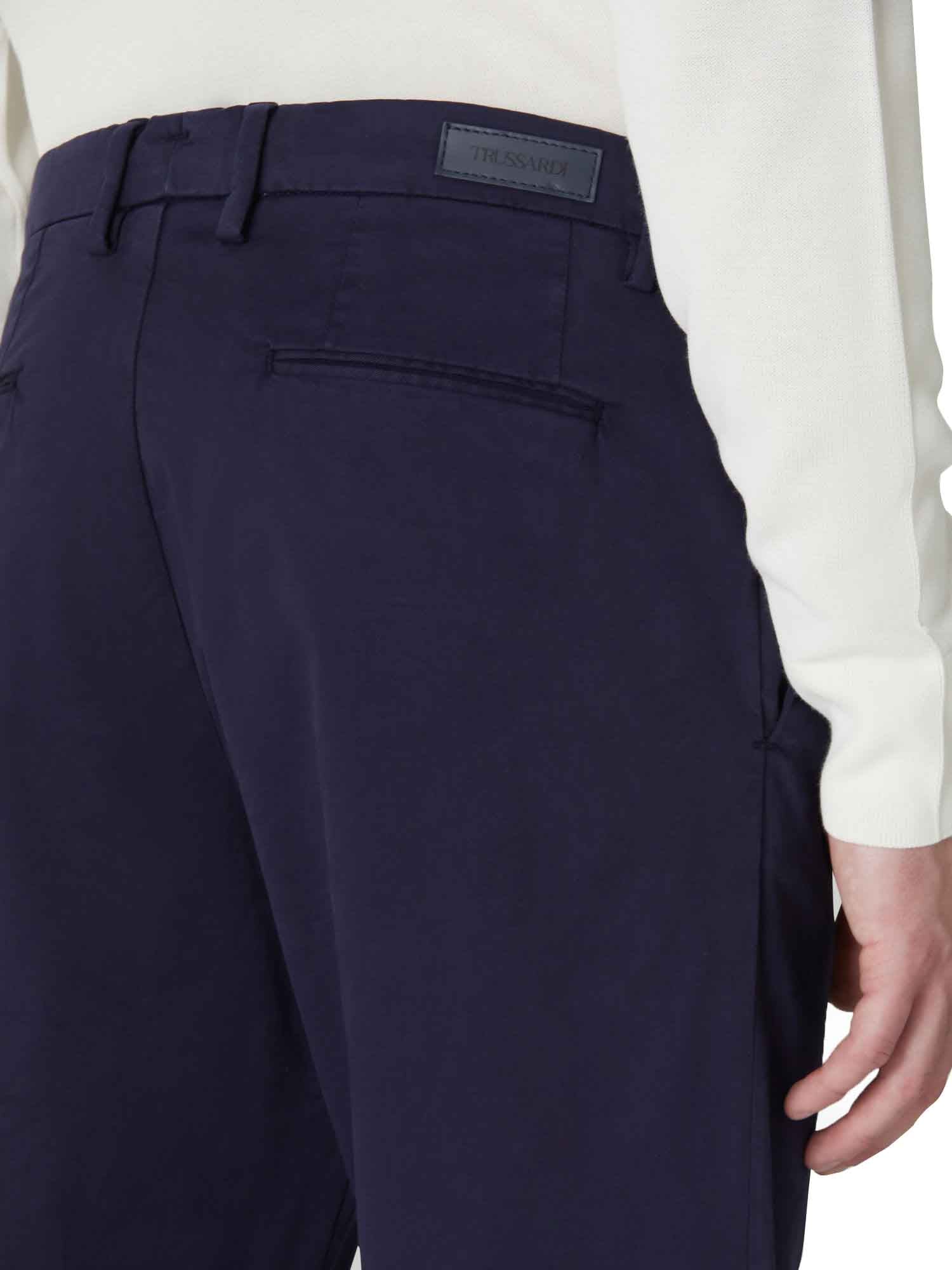 Pantaloni Blu Trussardi Jeans