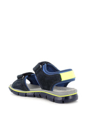 Sandali con strappi Blu Primigi