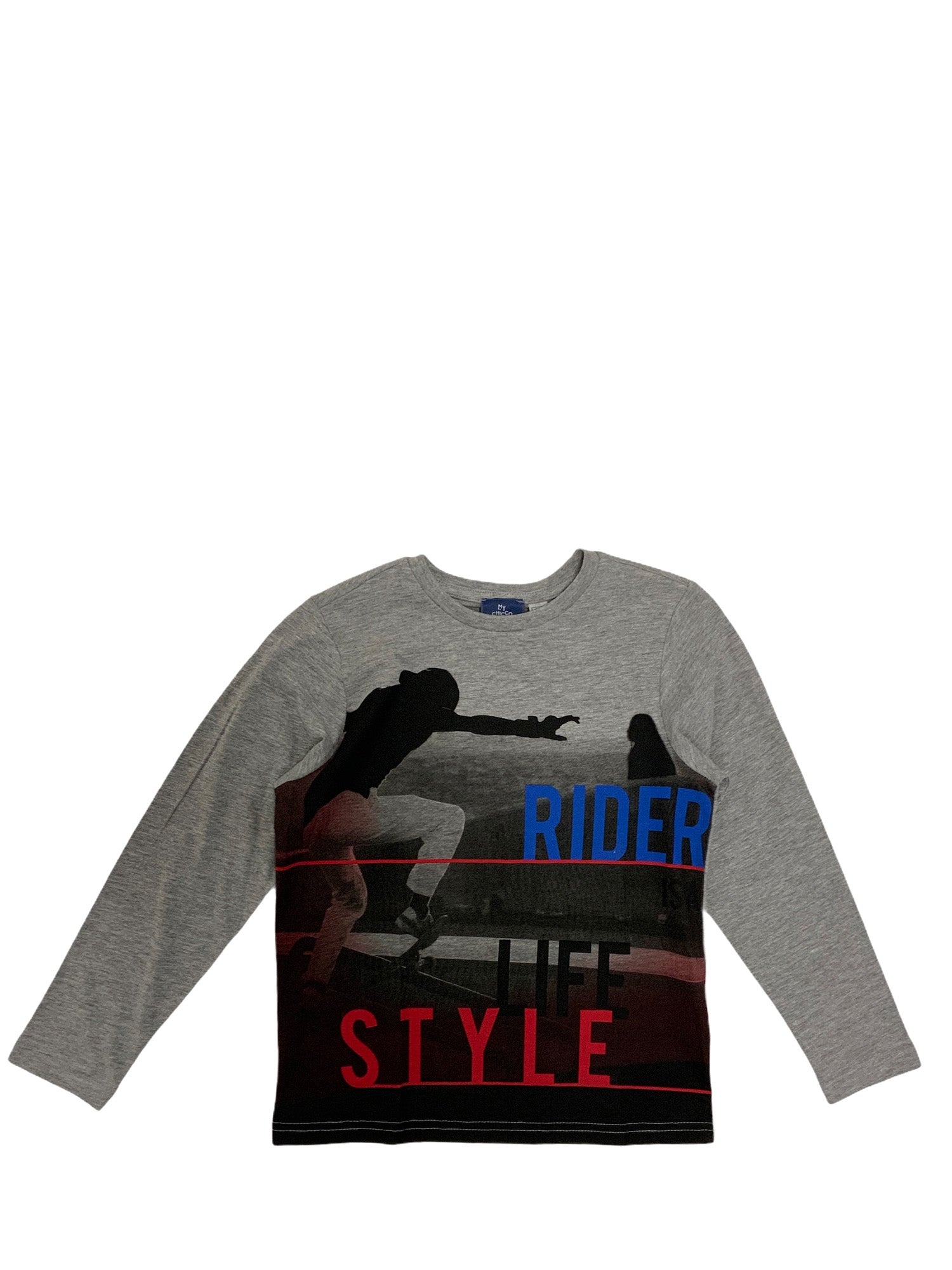 T-shirt Grigio Chicco