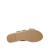 Sandali zeppa Nero Gold&gold