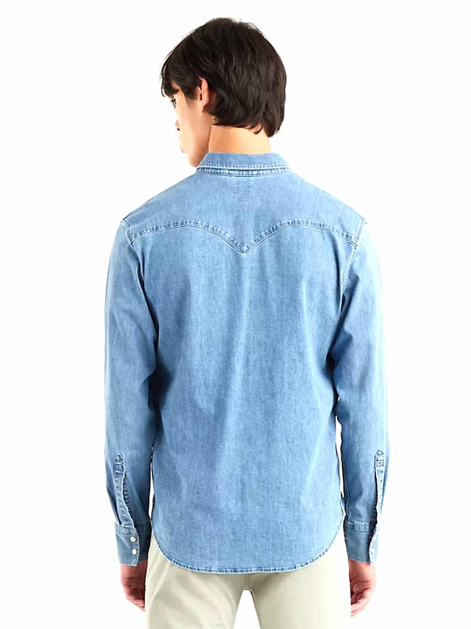 Camicie Blu Levi's