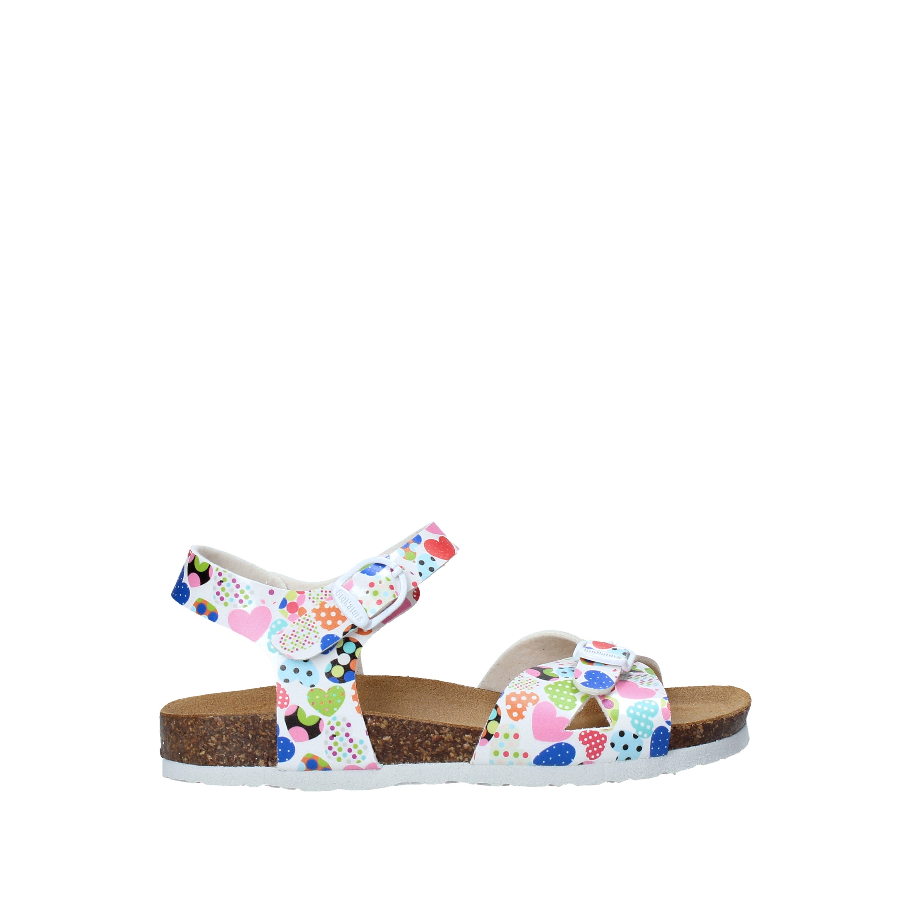 Sandali Blu Bianco Bionatura Kids