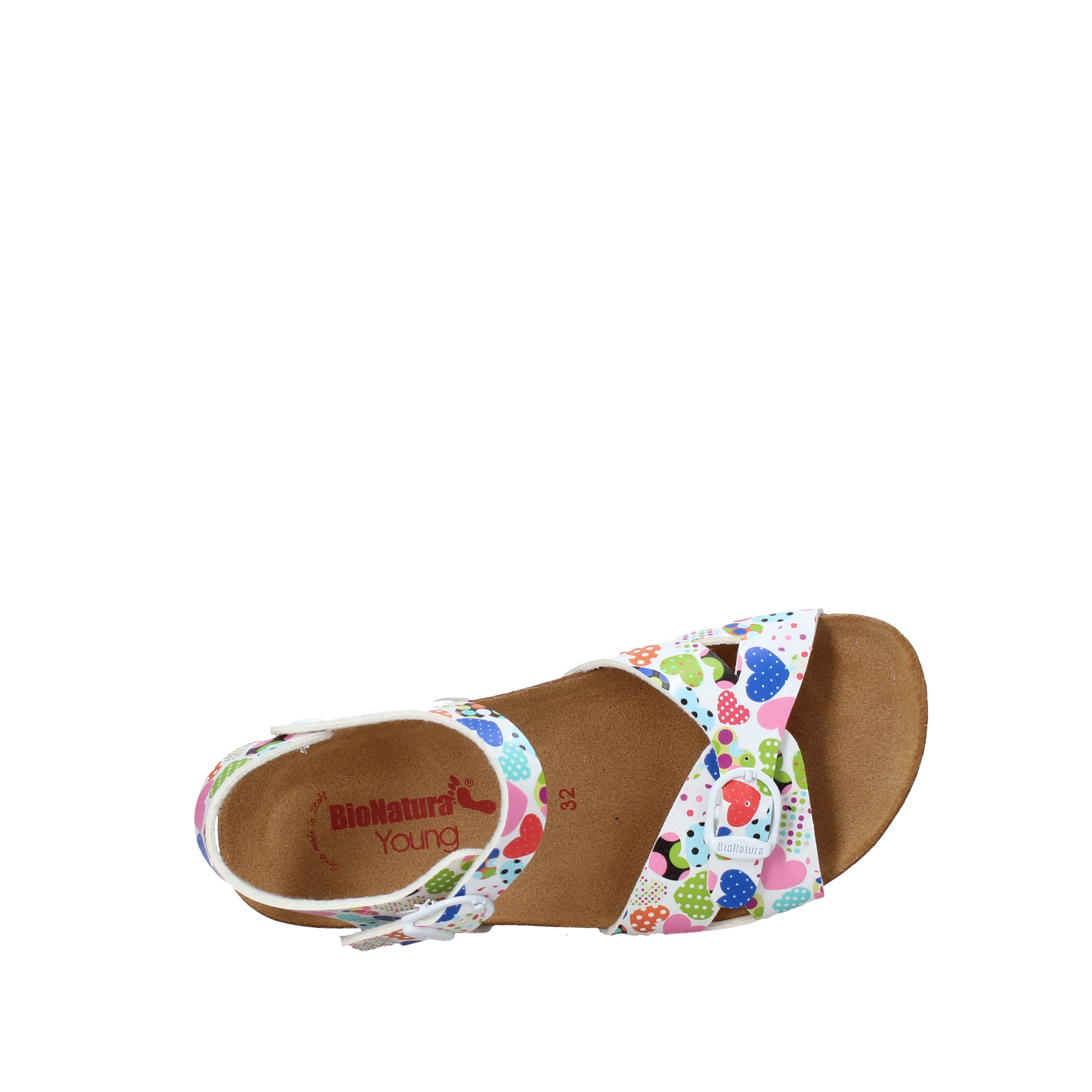 Sandali Blu Bianco Bionatura Kids