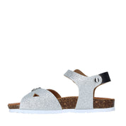 Sandali Argentato Lucido Bionatura Kids