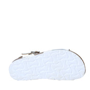 Sandali Argentato Lucido Bionatura Kids