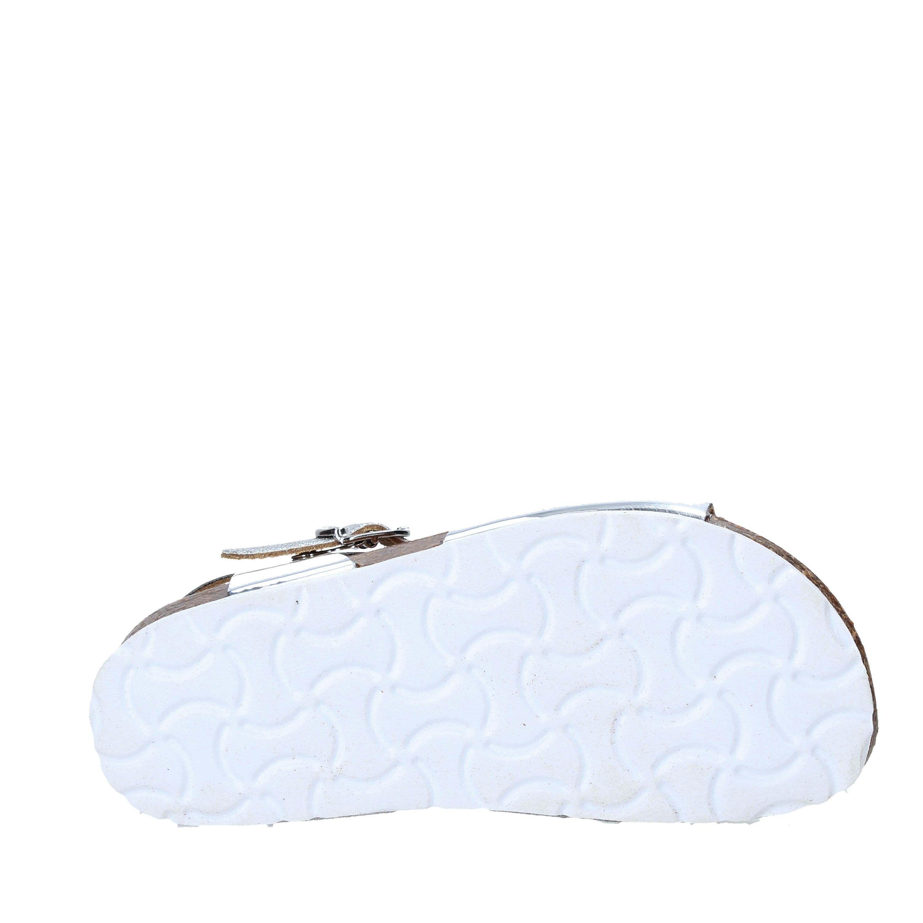 Sandali Argentato Lucido Bionatura Kids