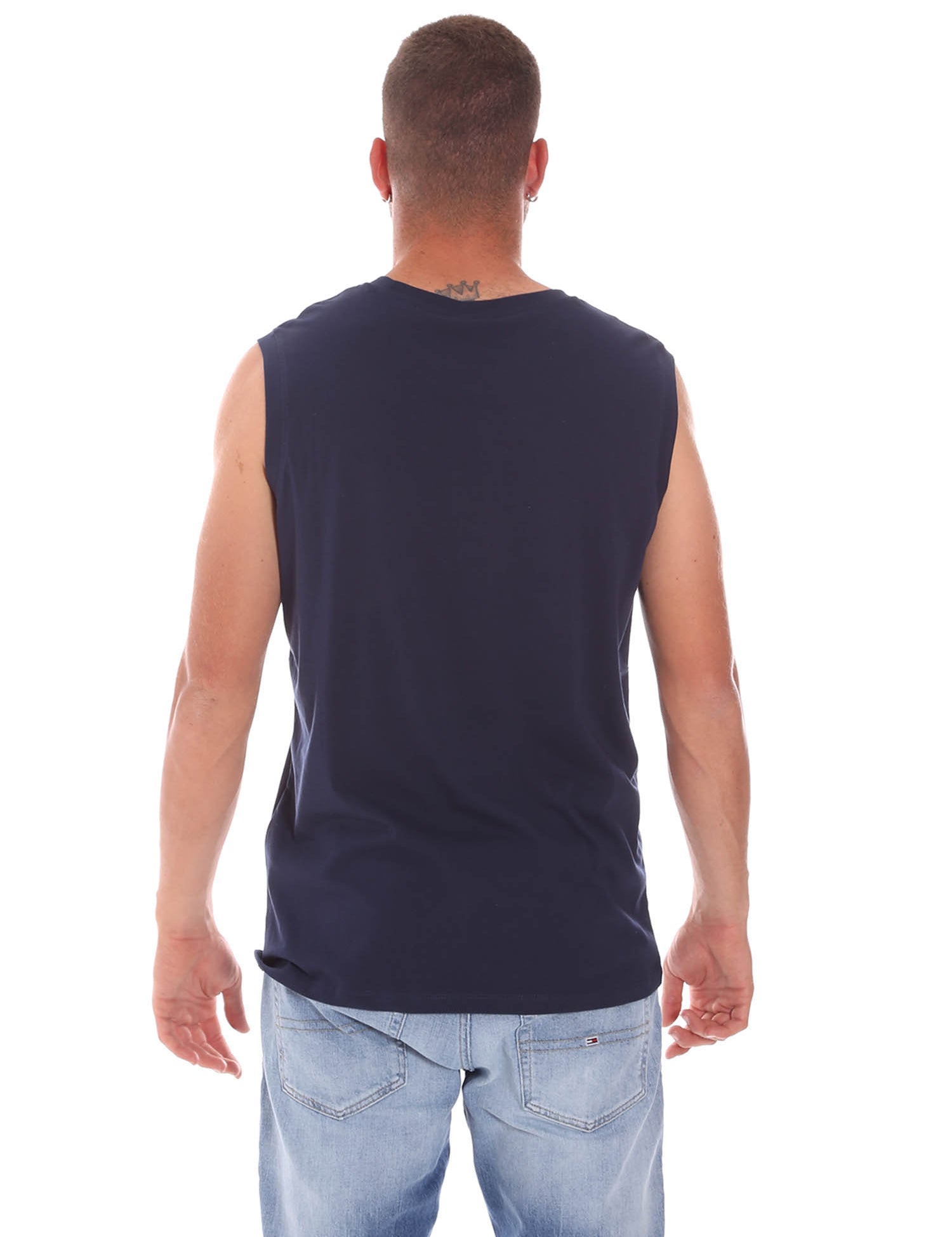 Top e canotte Blu Diadora