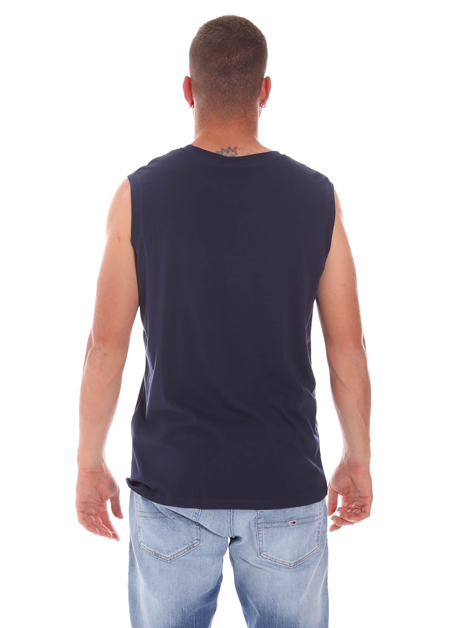 Top e canotte Blu Diadora