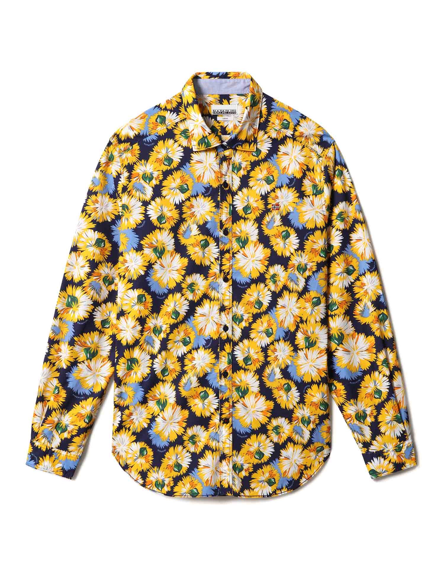 Camicie Giallo Napapijri