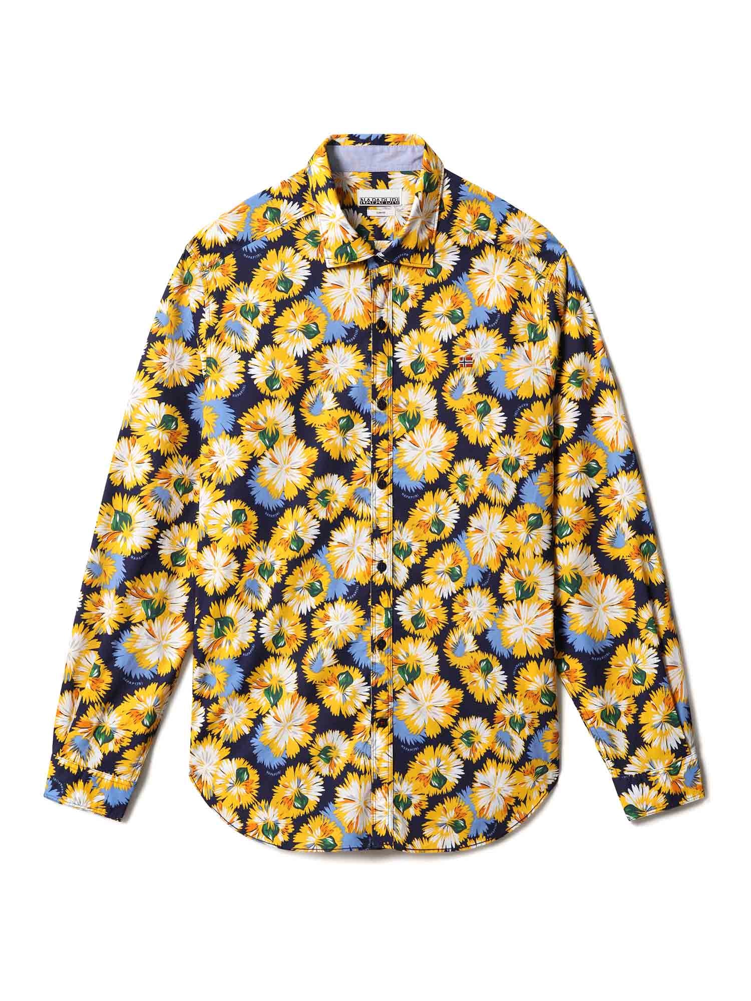 Camicie Giallo Napapijri