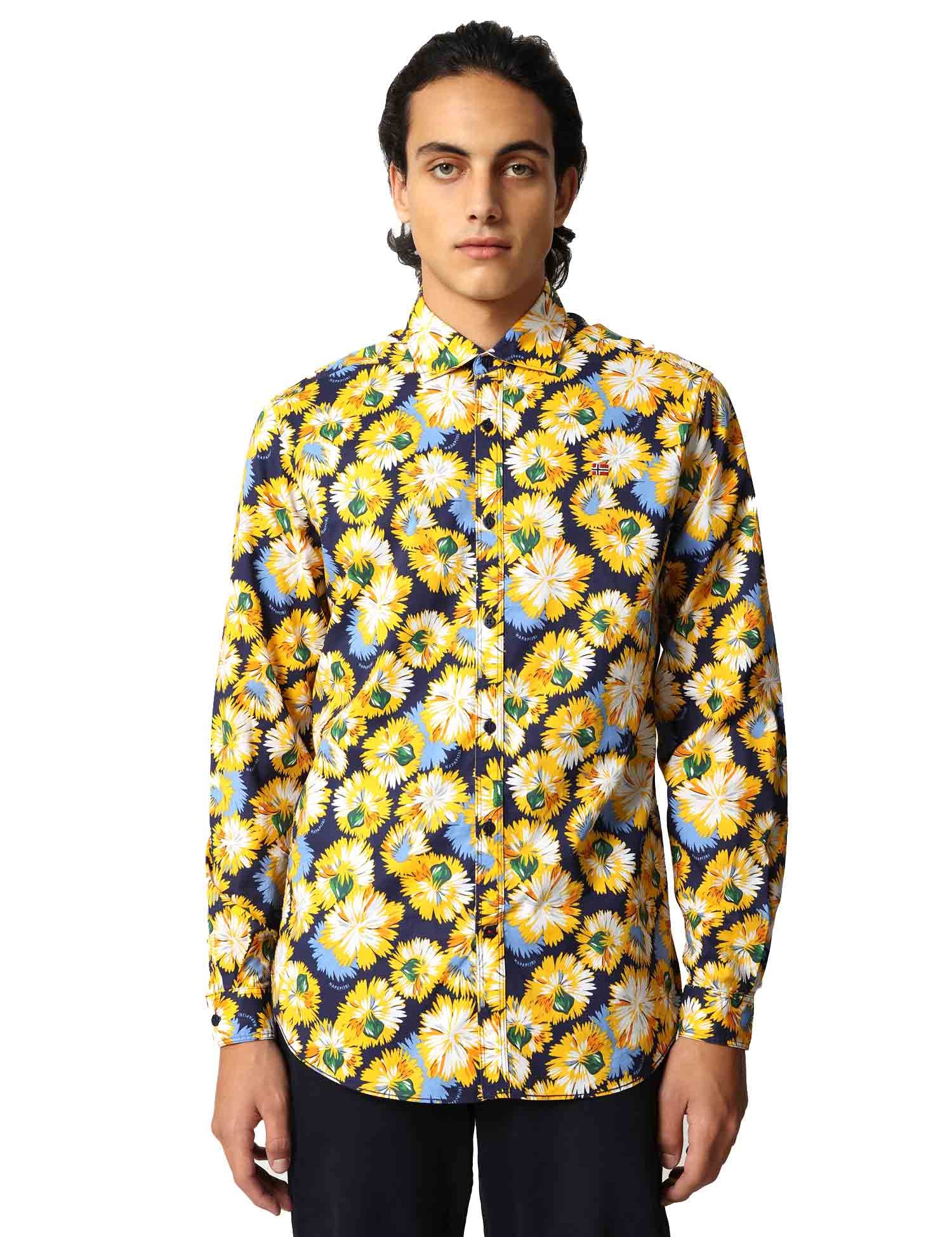 Camicie Giallo Napapijri