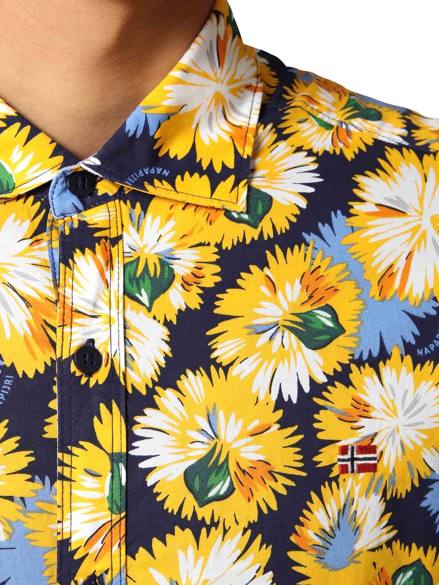 Camicie Giallo Napapijri