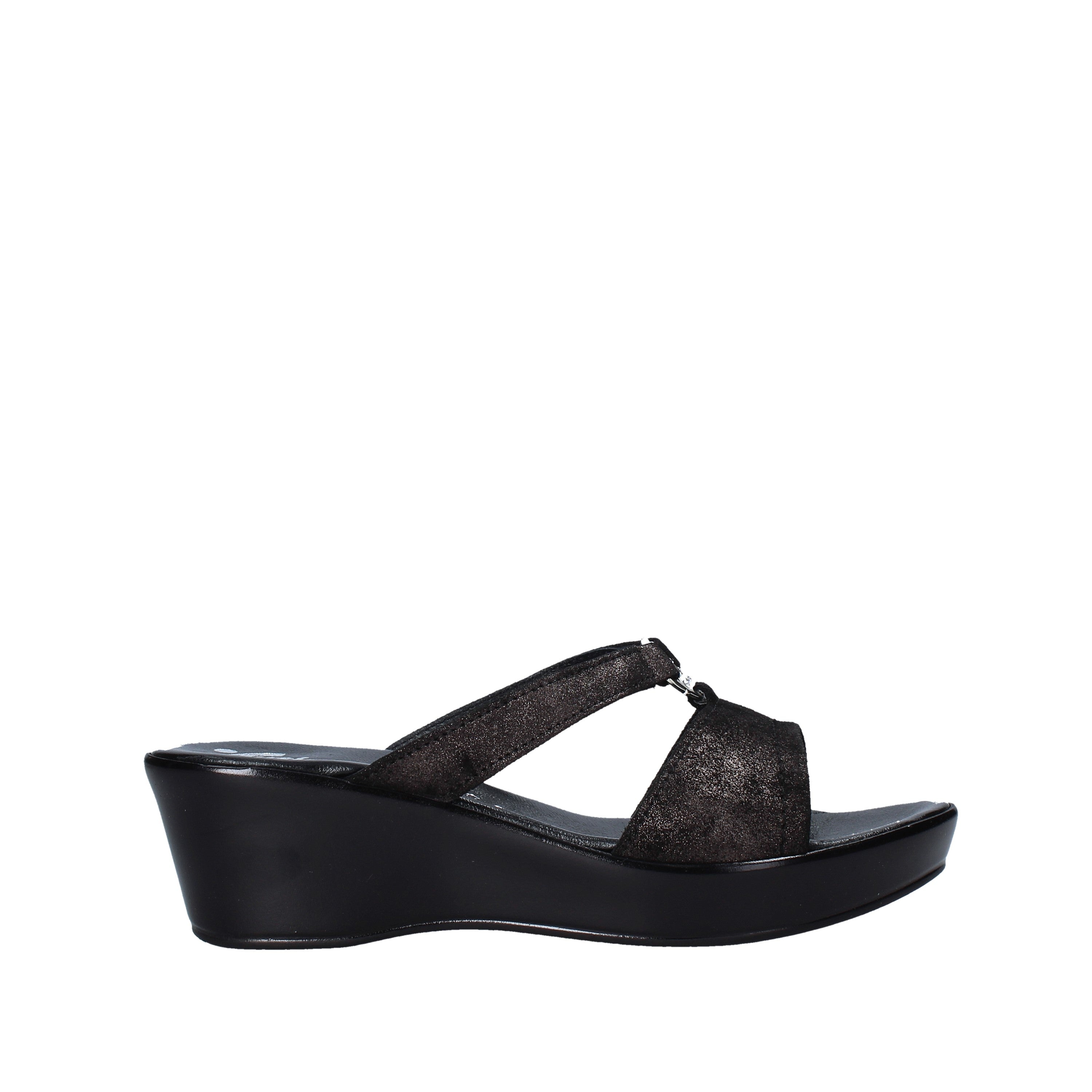 Sandali zeppa Nero Susimoda