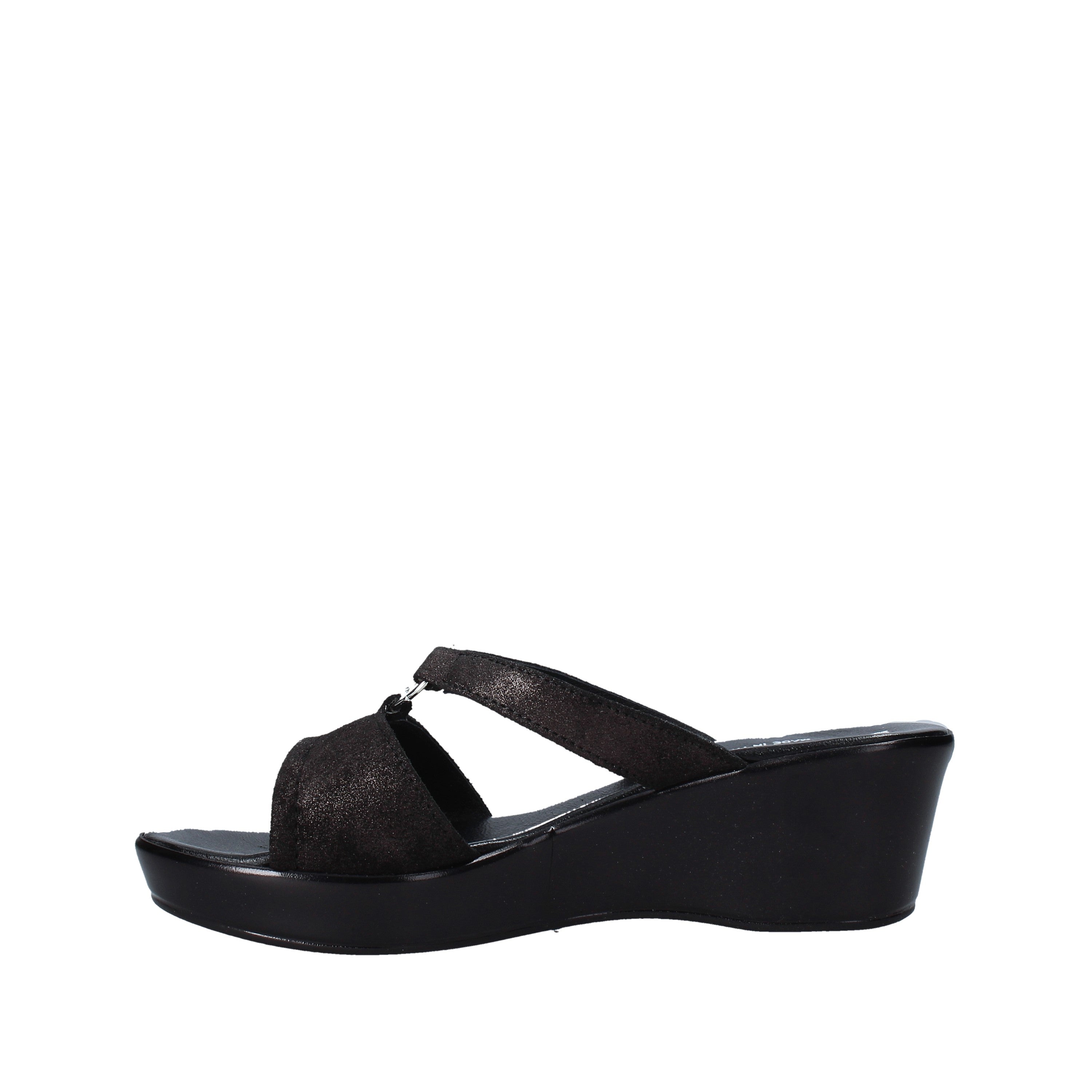 Sandali zeppa Nero Susimoda