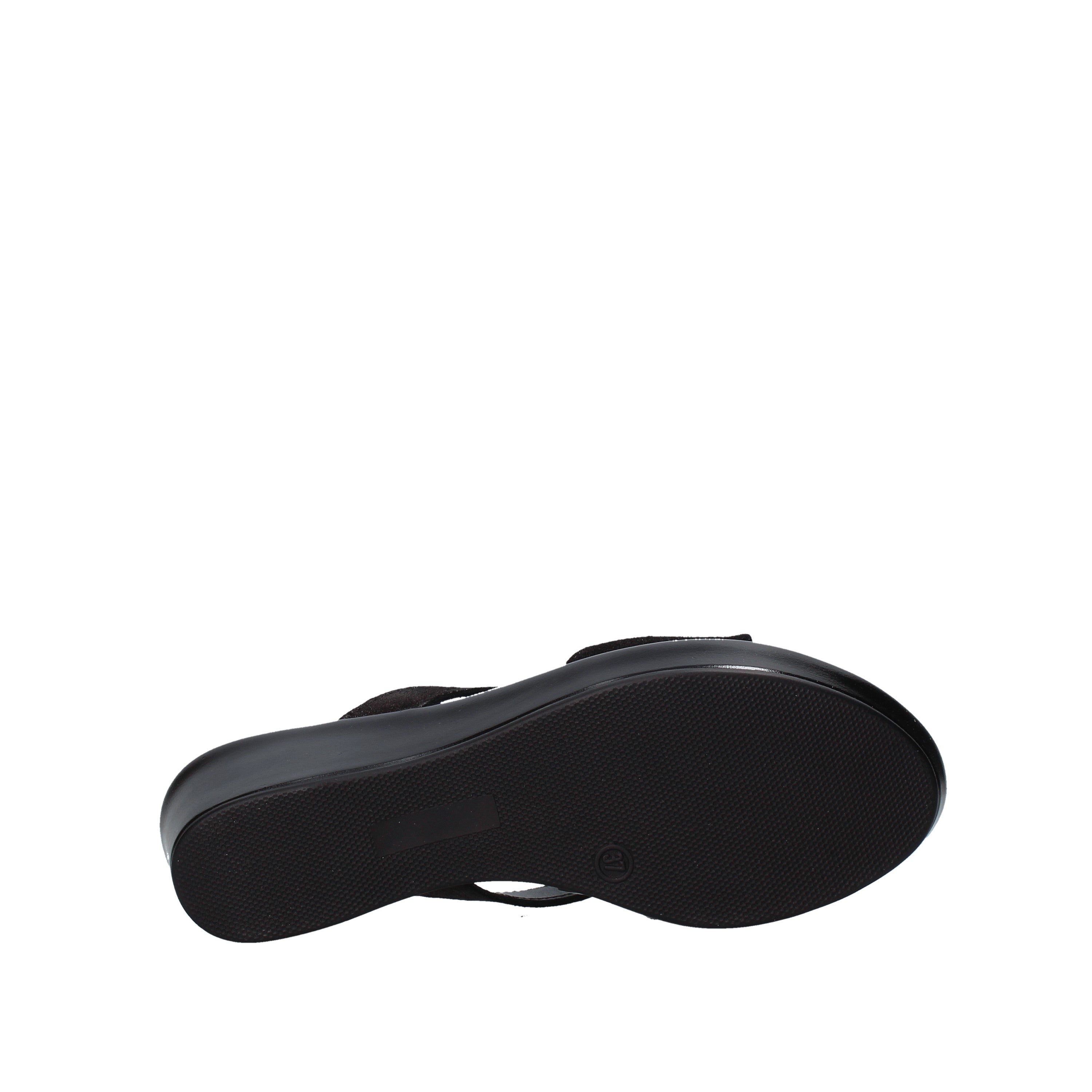 Sandali zeppa Nero Susimoda