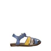 Sandali con strappi Blu Naturino