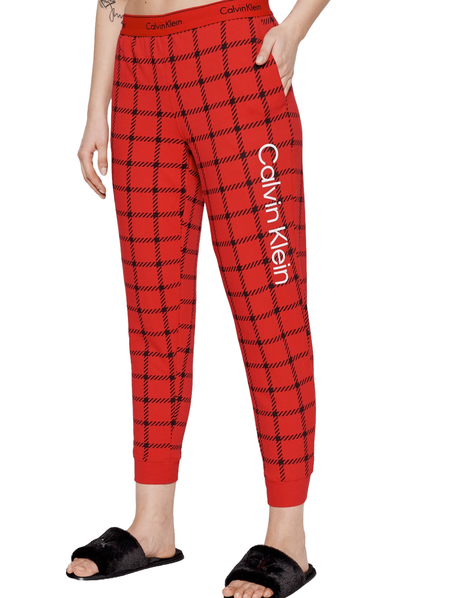 Pantaloni Rosso Calvin Klein Underwear