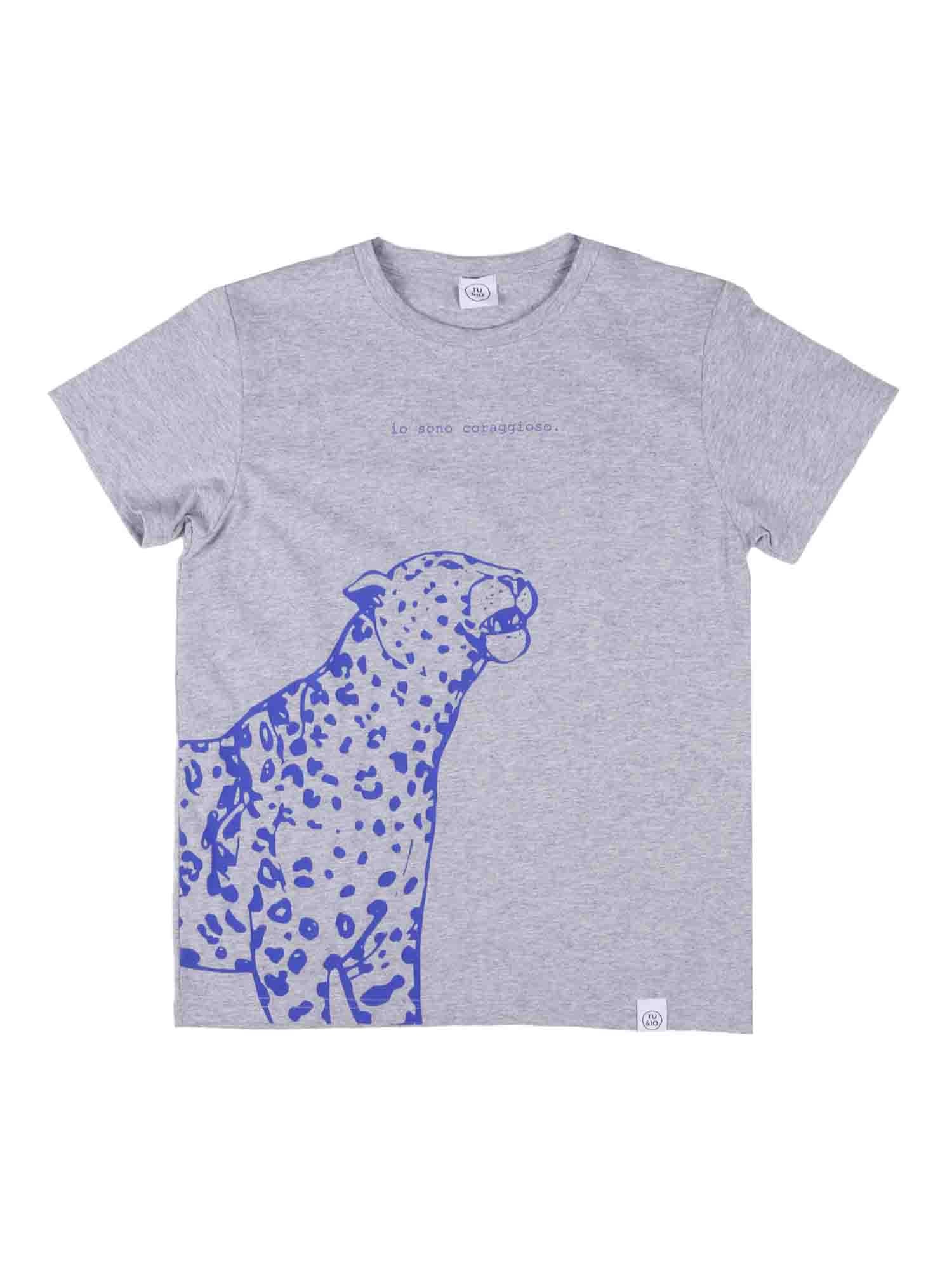 T-shirt Grigio Naturino