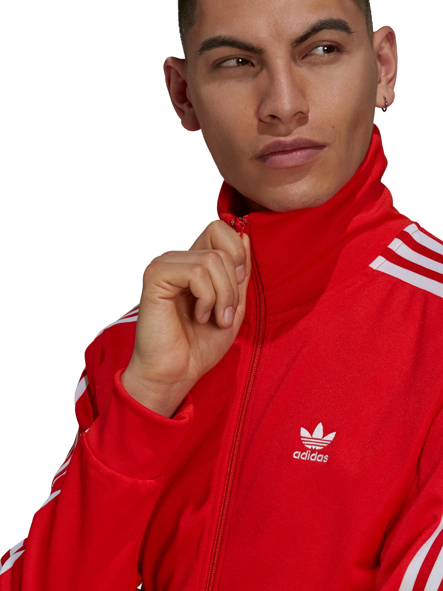 Giacche Rosso Adidas Originals