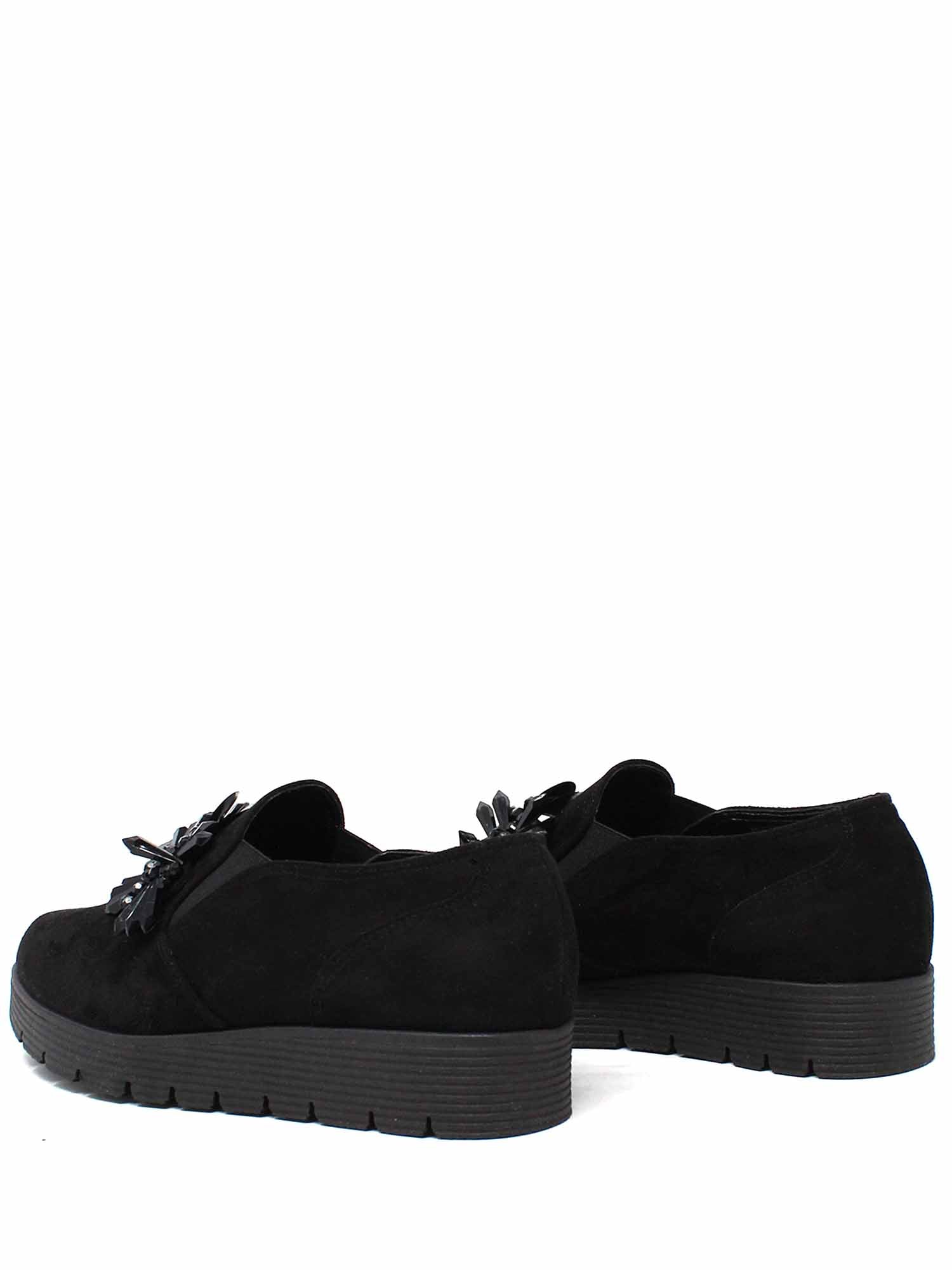 Slip-on Nero Camoscio Grace Shoes