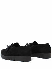 Slip-on Nero Camoscio Grace Shoes