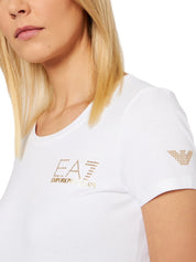 T-shirt Bianco Ea7 Emporio Armani