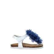 Infradito Bianco Blu Bionatura Kids